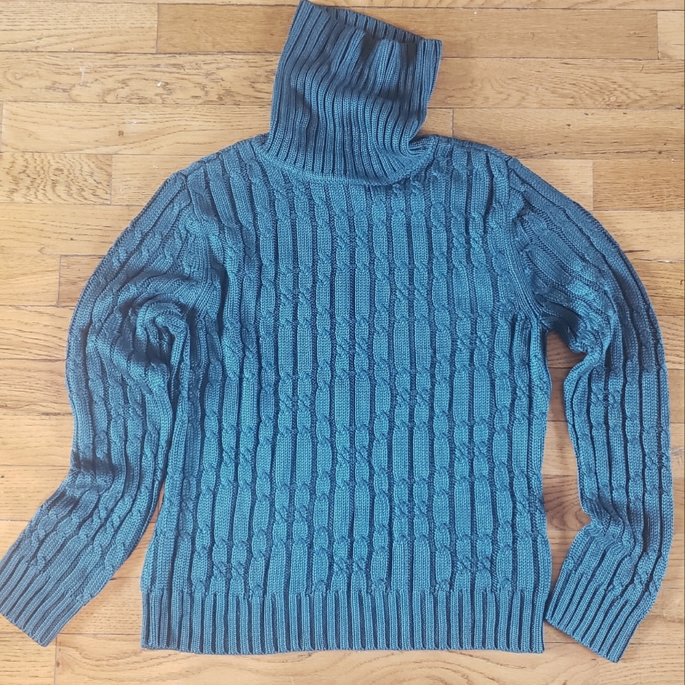 Teal Adrienne Vittadini sweater M